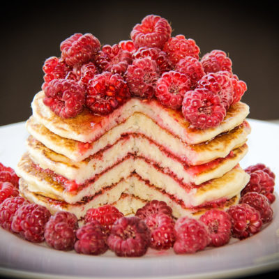 Pancakes de post cu lapte de migdale