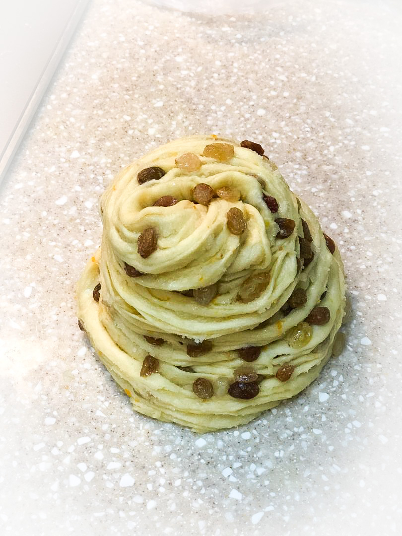 alt="reteta de cozonac Cruffin pas cu pas"