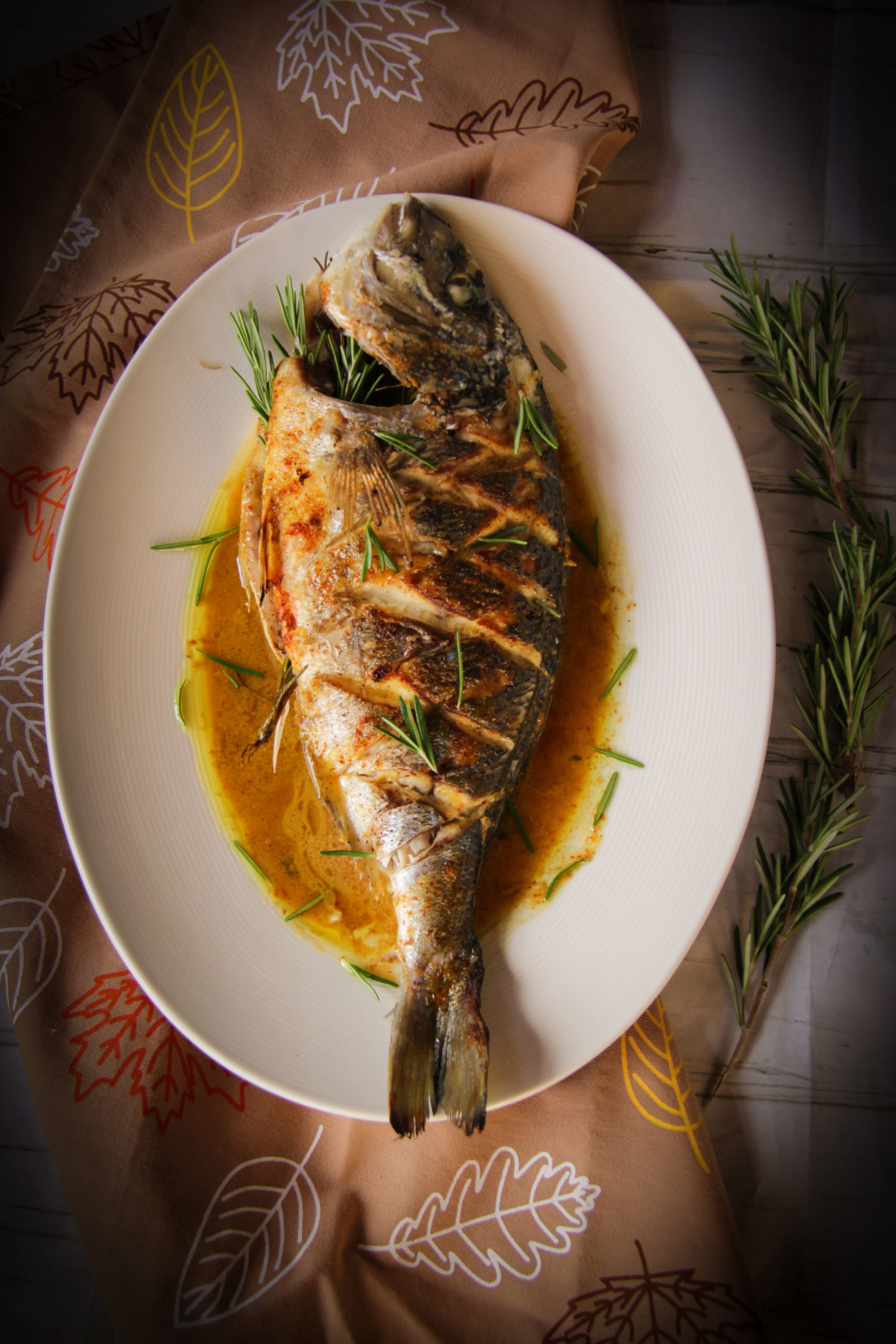 alt="Dorada in sos de mustar"