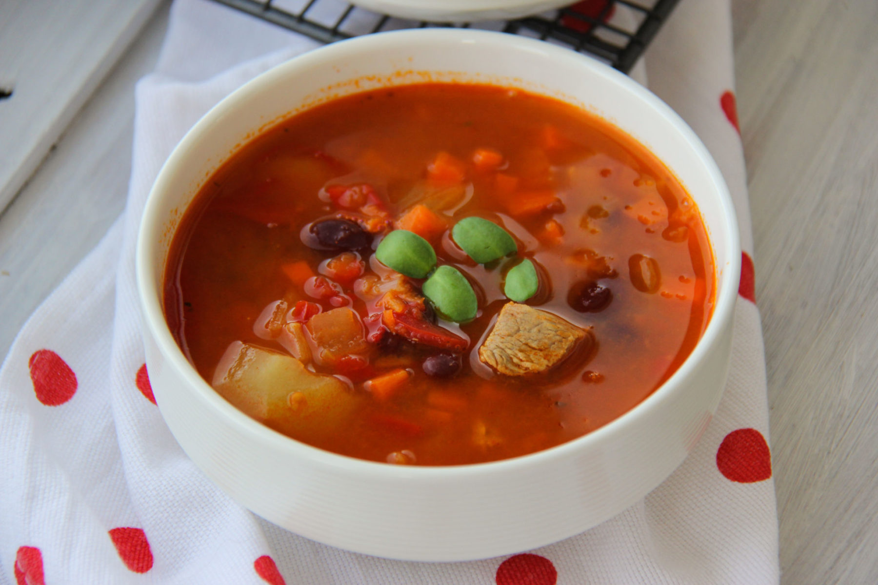 Ciorba de vitel cu legume